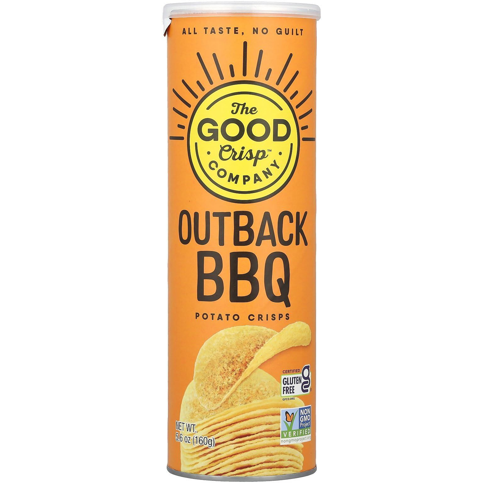 The Good Crisp Company Outback Bbq Potato Crisps, 5.6 Oz
