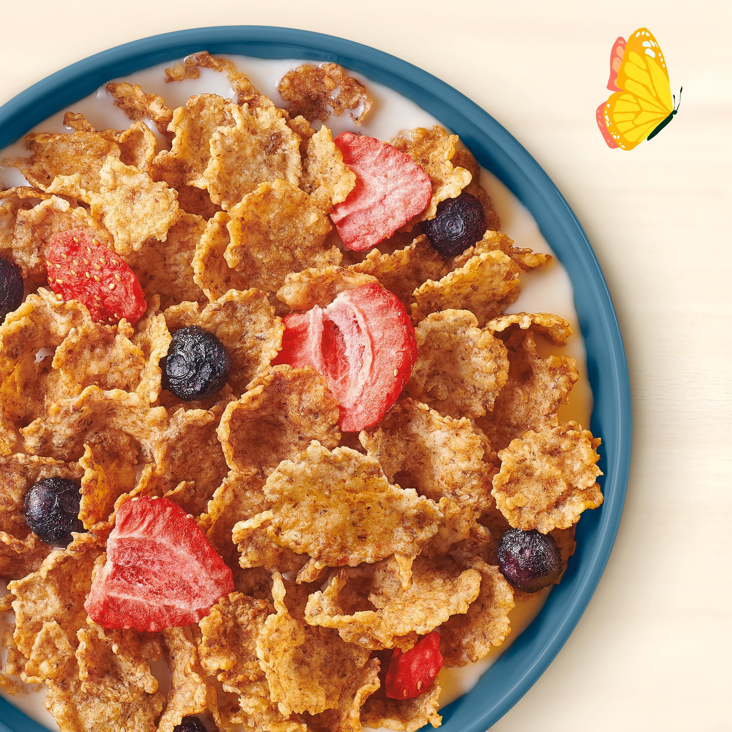 Cascadian Farm Organic Mixed Berry Cereal, No Added Sugar, 12.2 Oz