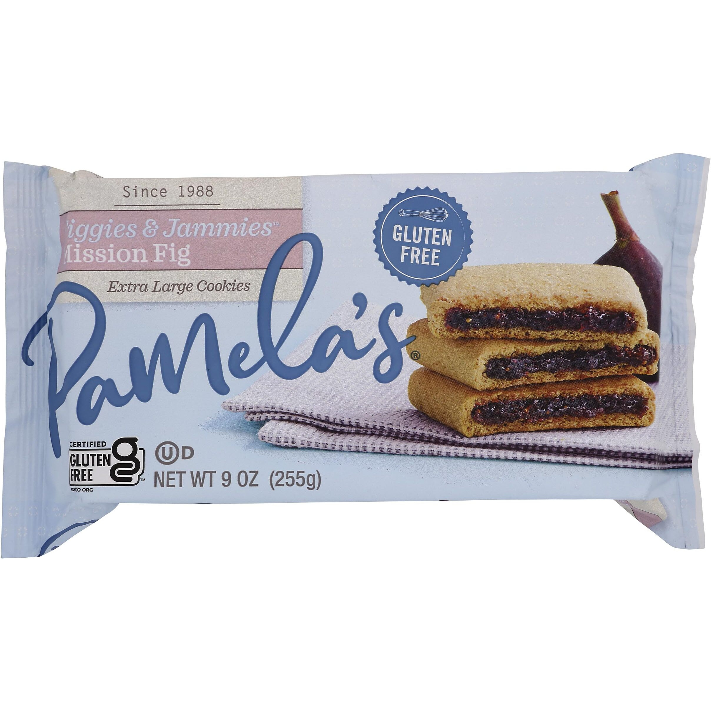 Pamela's Products Gluten Free Figgies And Jammies Cookies, Mission Fig, 9 Oz (Pack Of 1)
