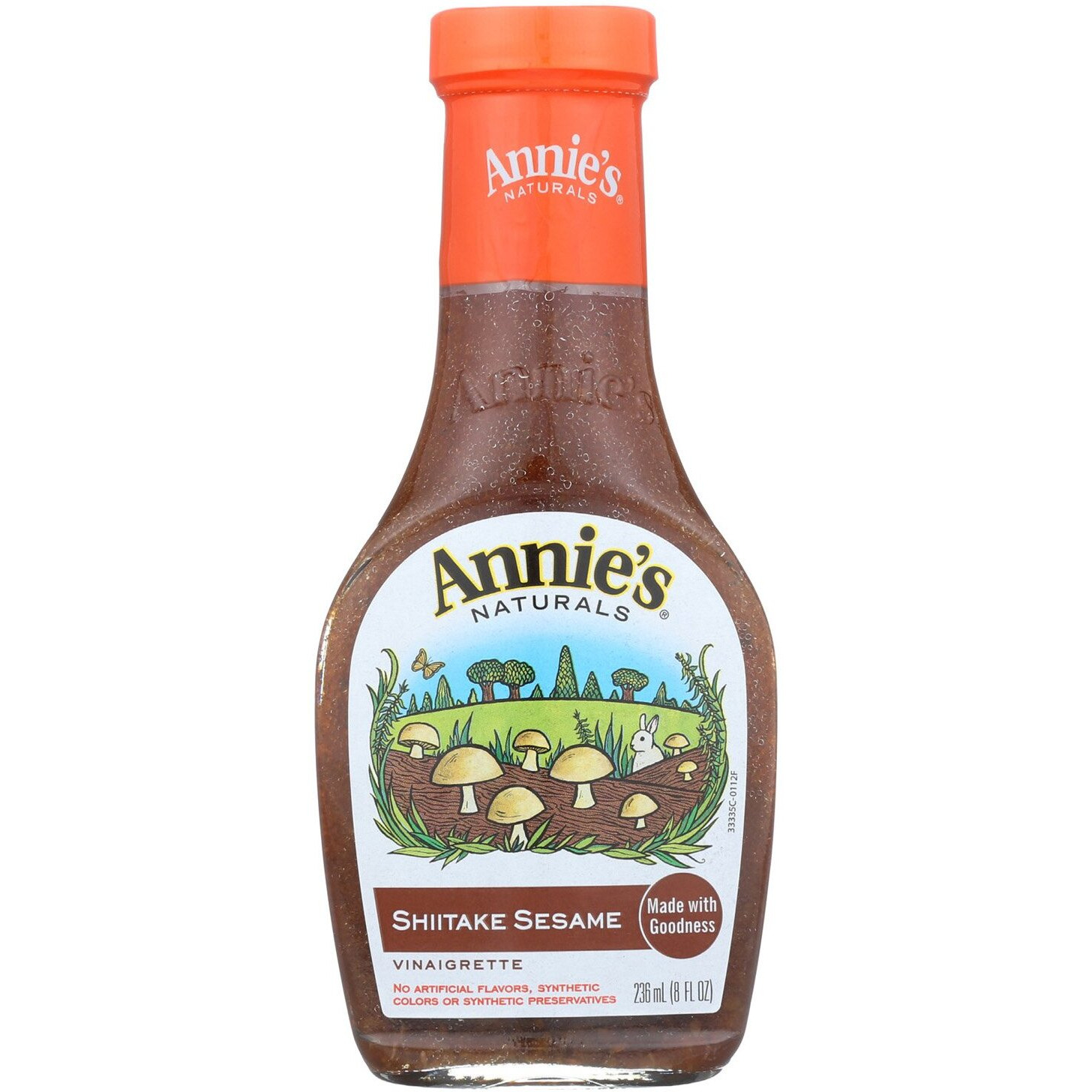 Annie's Shiitake Sesame Vinaigrette Salad Dressing, Vegan, Non-Gmo, 8 Oz
