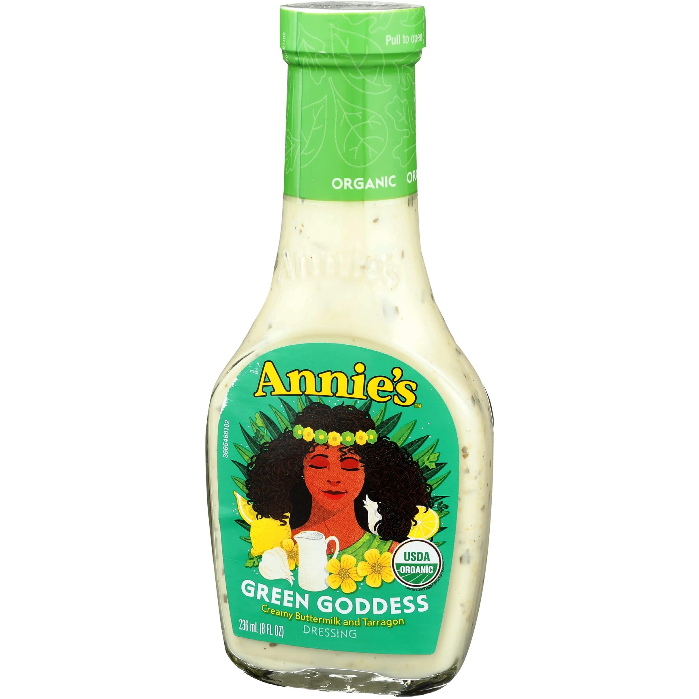 Annie's Organic Green Goddess Salad Dressing, Non-Gmo, 8 Fl Oz