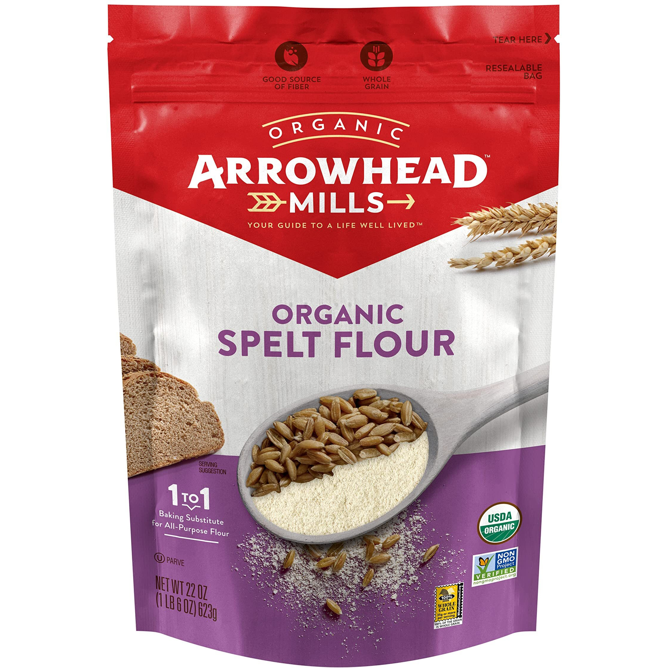 Arrowhead Mills Organic Spelt Flour, 22 Oz Bag