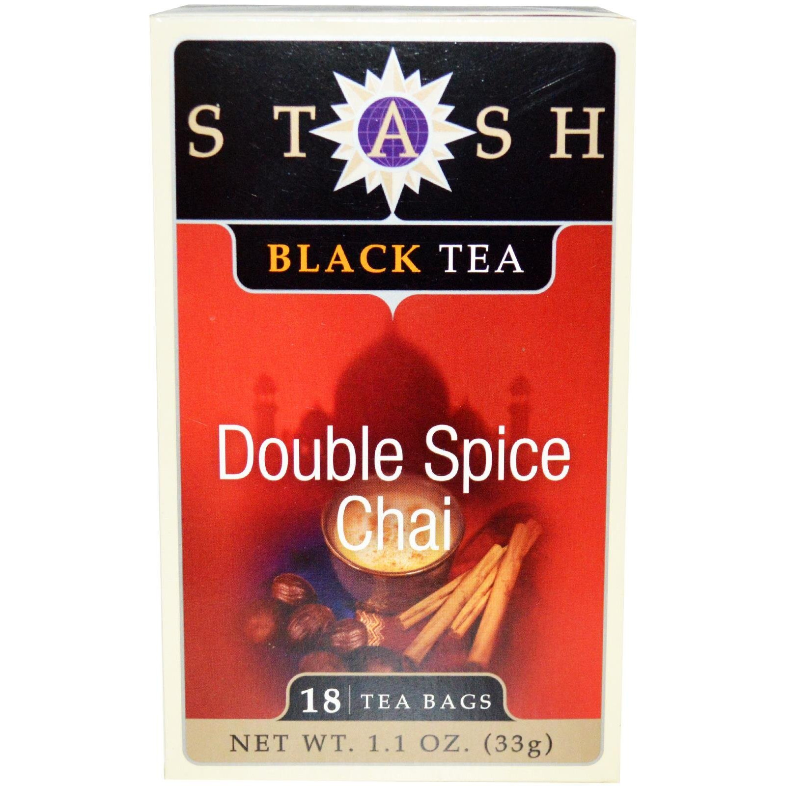 Stash Double Spice Chai Black Tea, 18 Ct