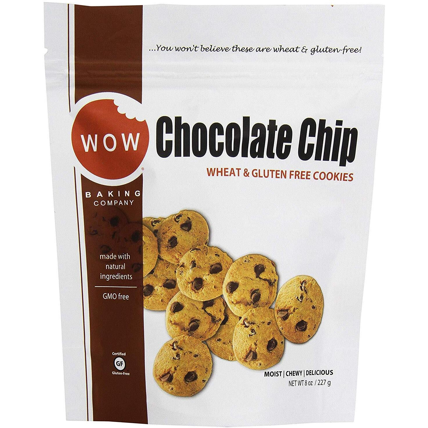 Wow Baking Gluten Free Chocolate Chip Cookie, 8 Oz