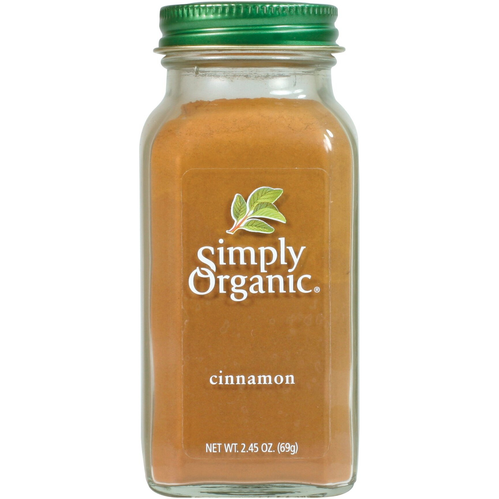 Simply Organic Cinnamon Ground Certified Organic, 2.45-Ounce Container