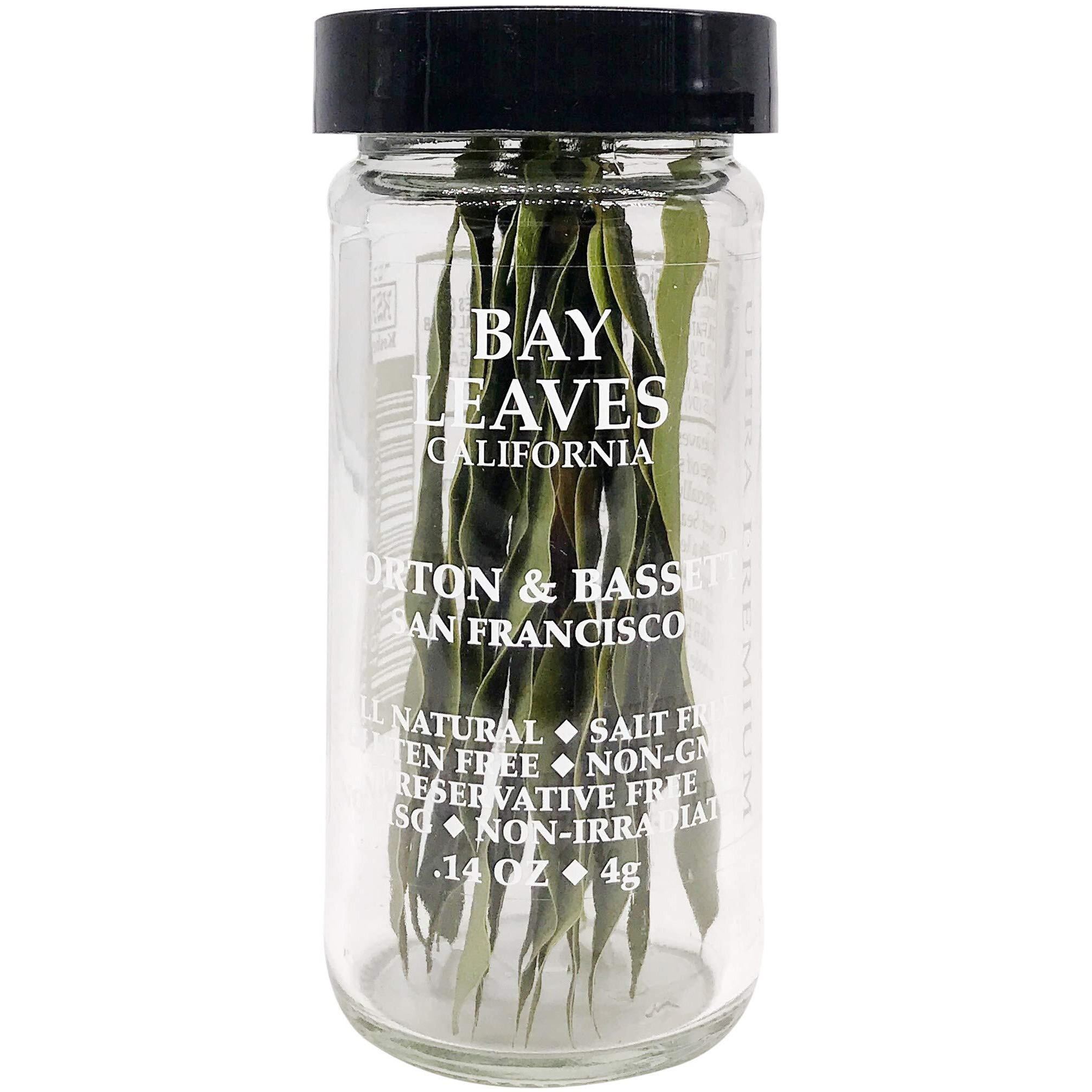 Morton & Bassett Bay Leaves, 0.14-Ounce Jar