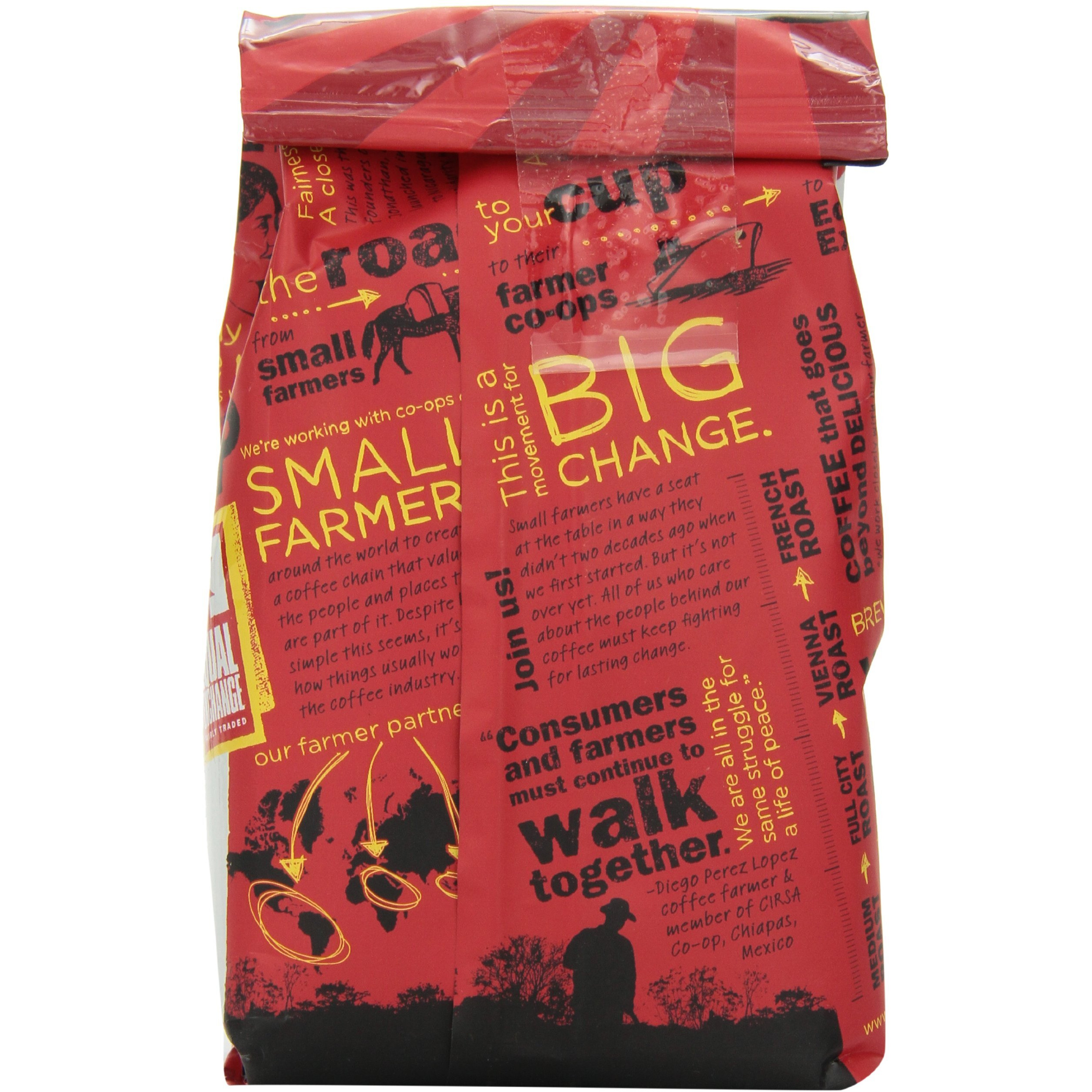 Equal Exchange Organic Ground Coffee, French Roast Bag, 10 Ounce (Pack Of 1)