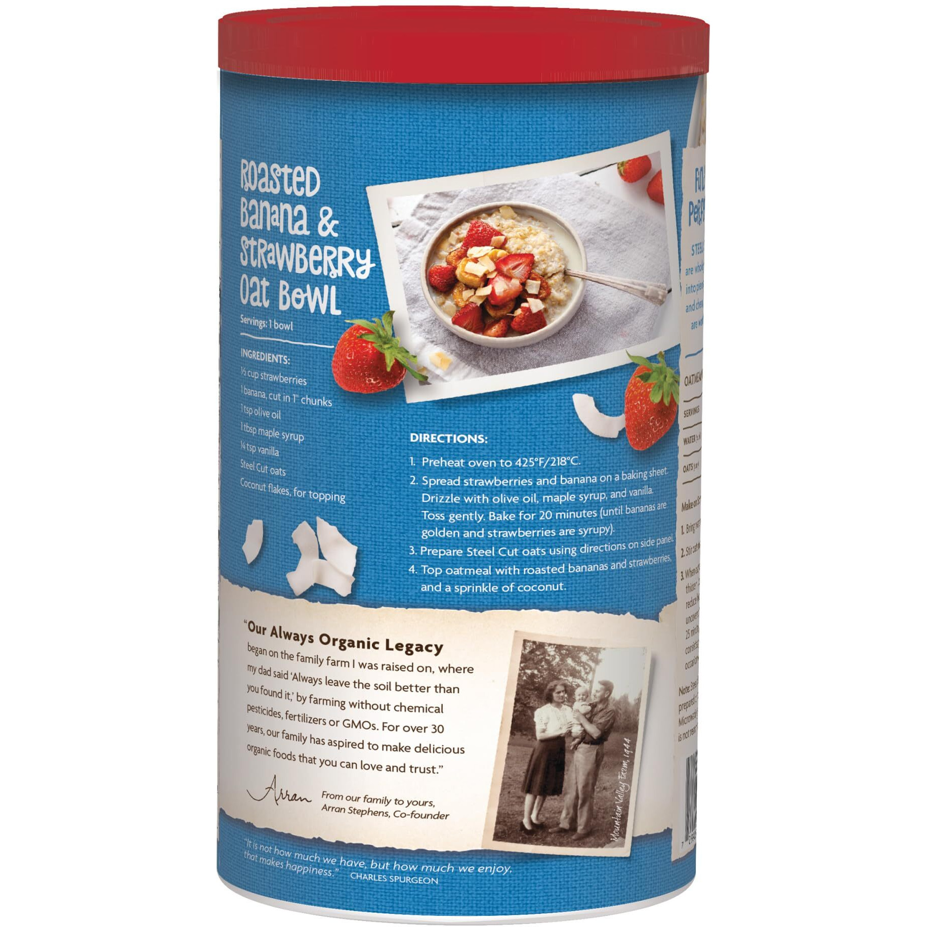 Nature's Path Organic Steel Cut Oats Oatmeal, 30 Oz (Pack Of 1), Non-Gmo