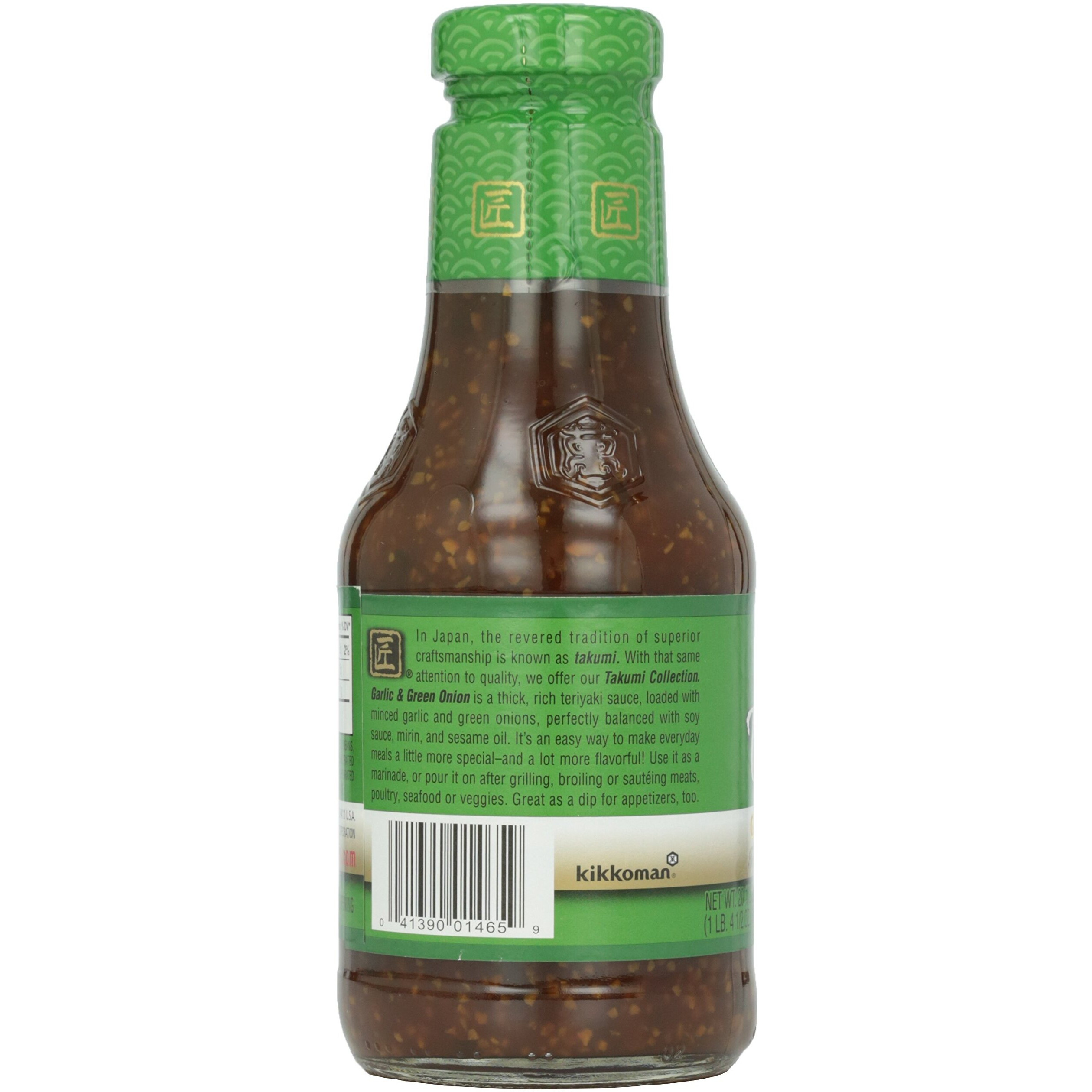 Kikkoman Teriyaki Sauce, Garlic & Green Onion, 20.5 Oz