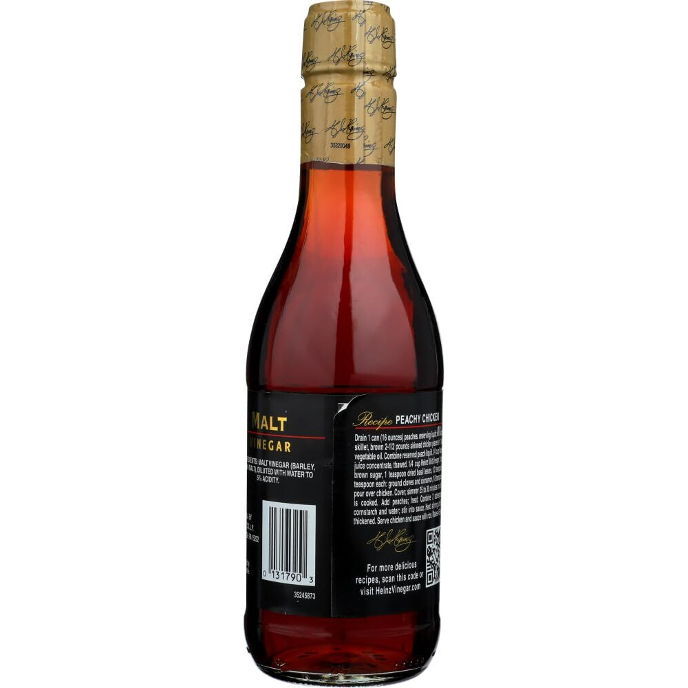 Heinz Malt Vinegar , 12 Ounce (6 Bottles)