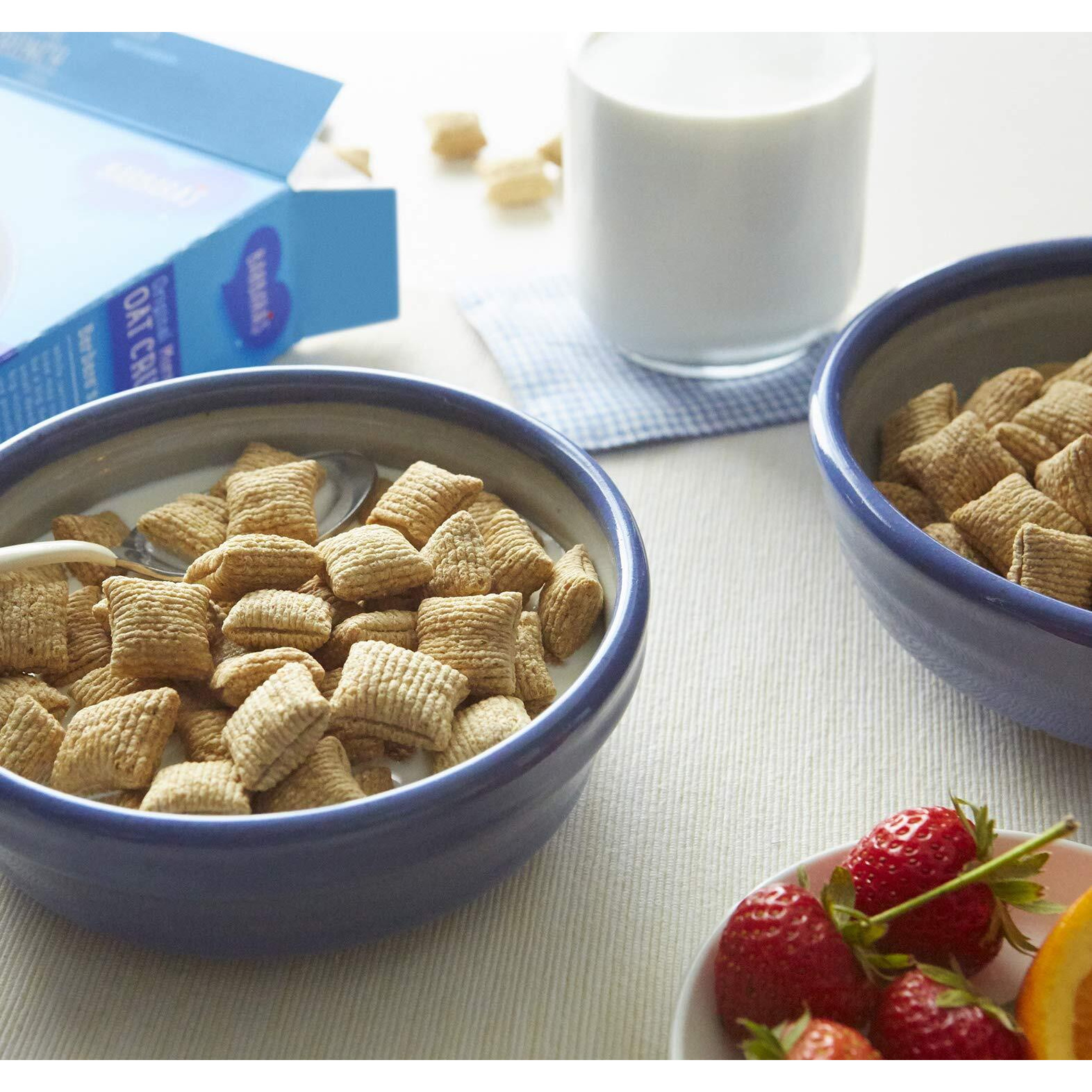 Three Sisters Barbara's Morning Oat Crunch Original Cereal, Heart Healthy, Non-Gmo, 14 Oz Box