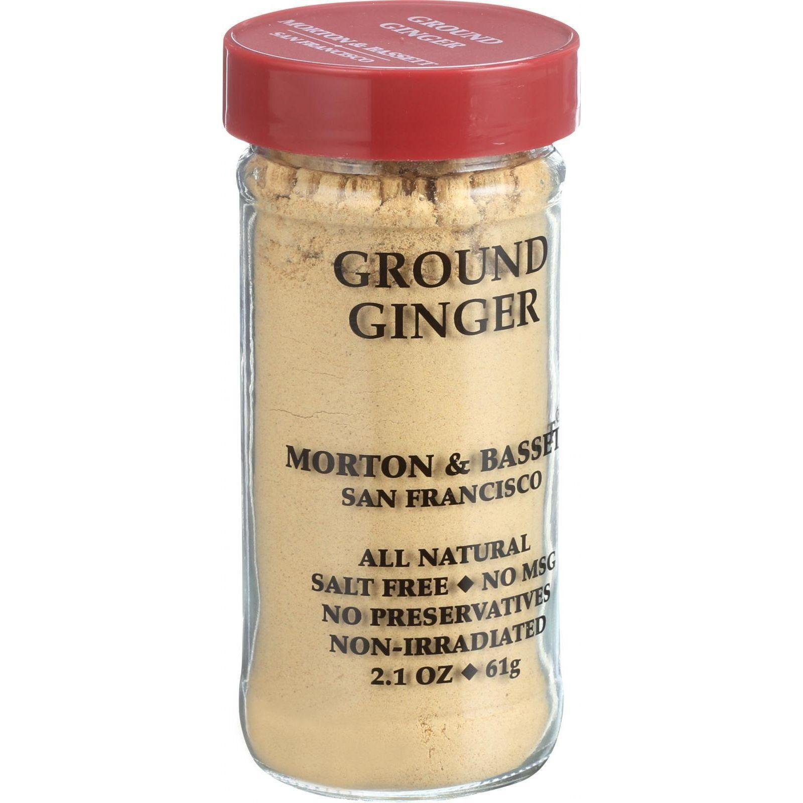 Morton & Bassett Ground Ginger, 2.1-Ounce Jar