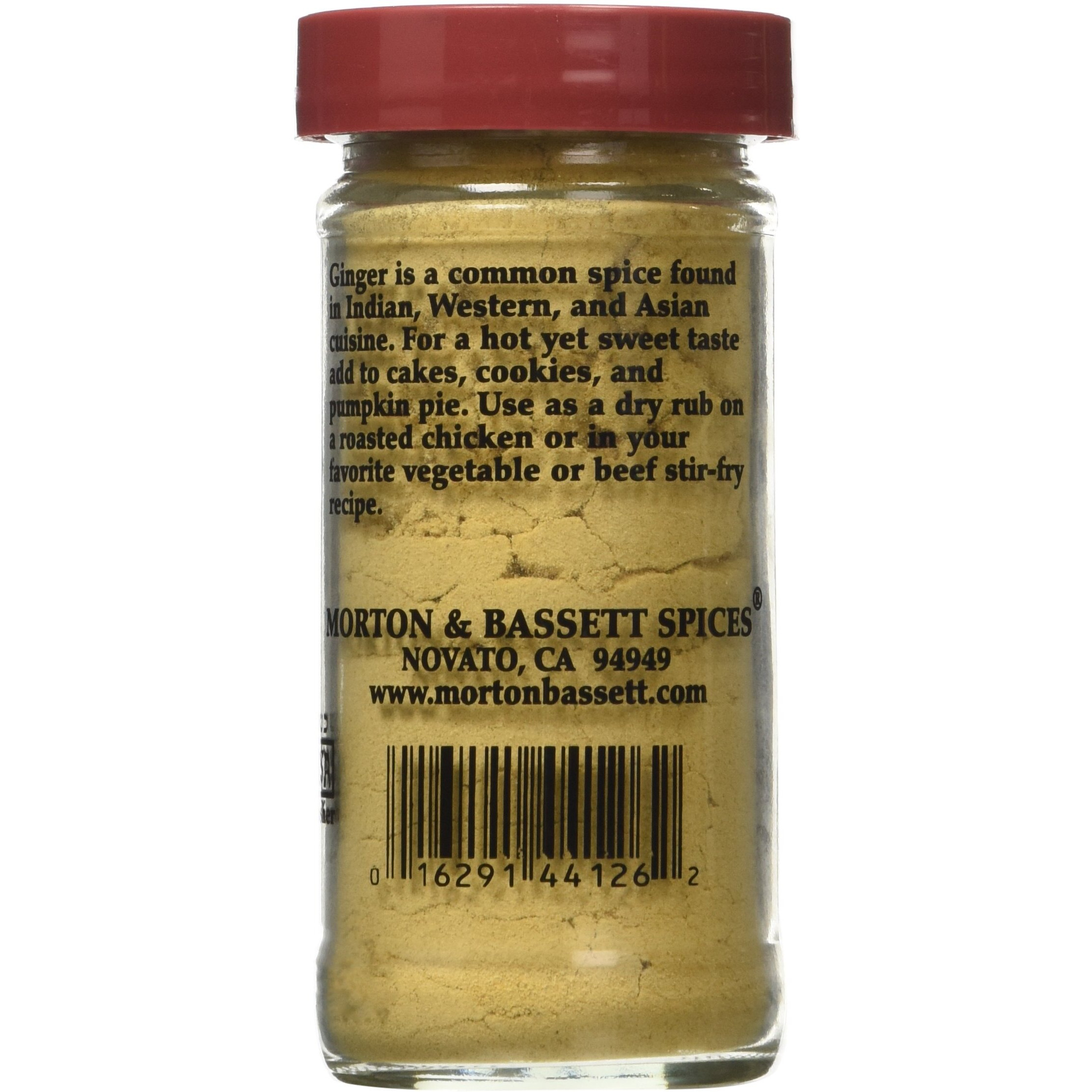 Morton & Bassett Ground Ginger, 2.1-Ounce Jar