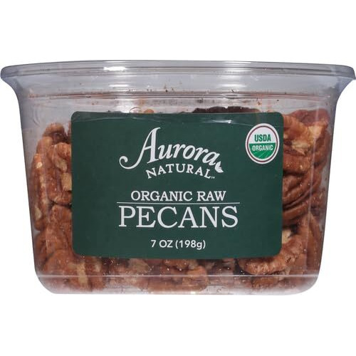 Aurora Products Organic Pecan Halves, 7 Oz