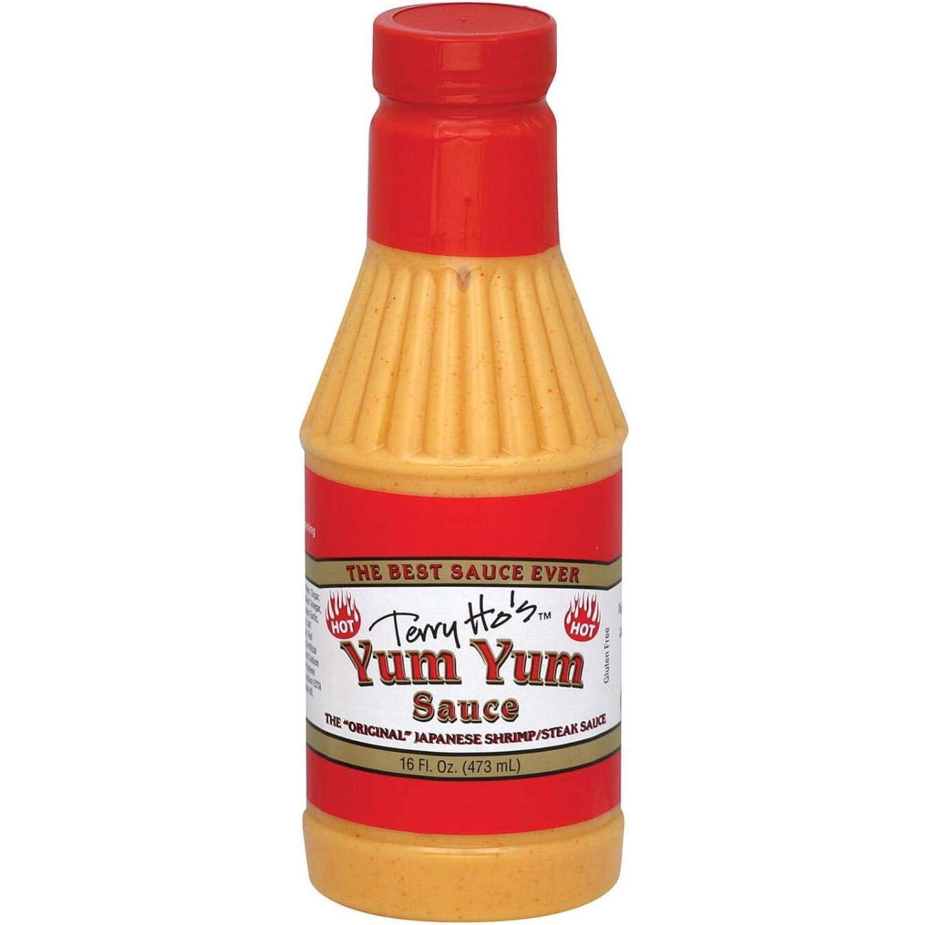 Terry Hos Yum Yum Spicy Steakhouse Steak Shrimp Sauce, 16 Fluid Ounce - 6 Per Case.