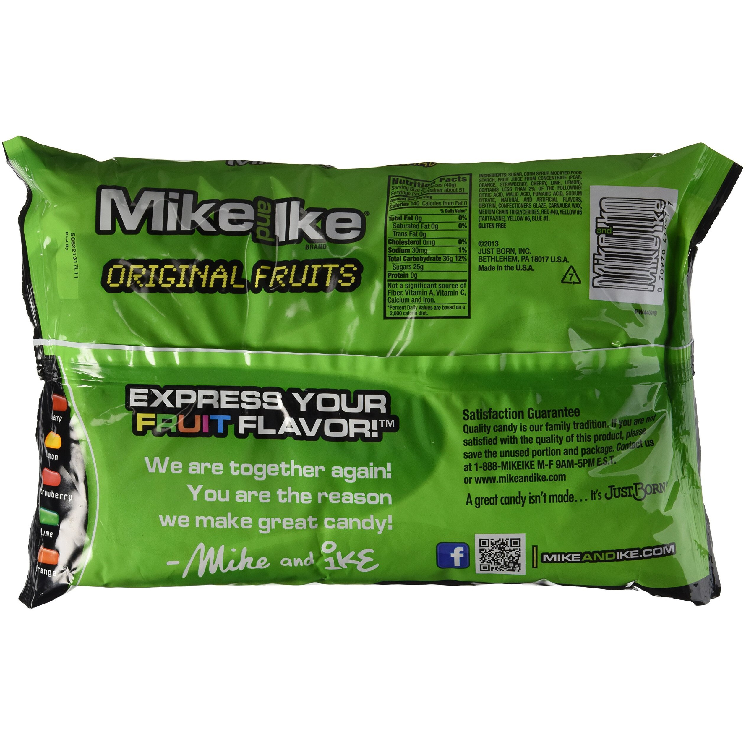 Mike And Ike Original Fruits, Bulk Candy 9 Lbs