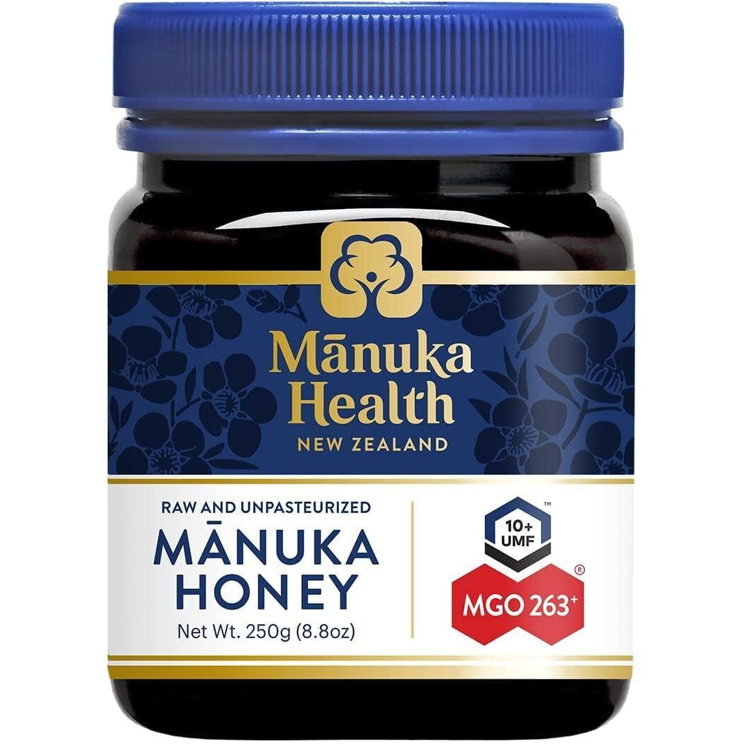 Manuka Health Umf 10+/Mgo 263+ Manuka Honey (250G/8.8Oz), Superfood, Authentic Raw Honey From New Zealand