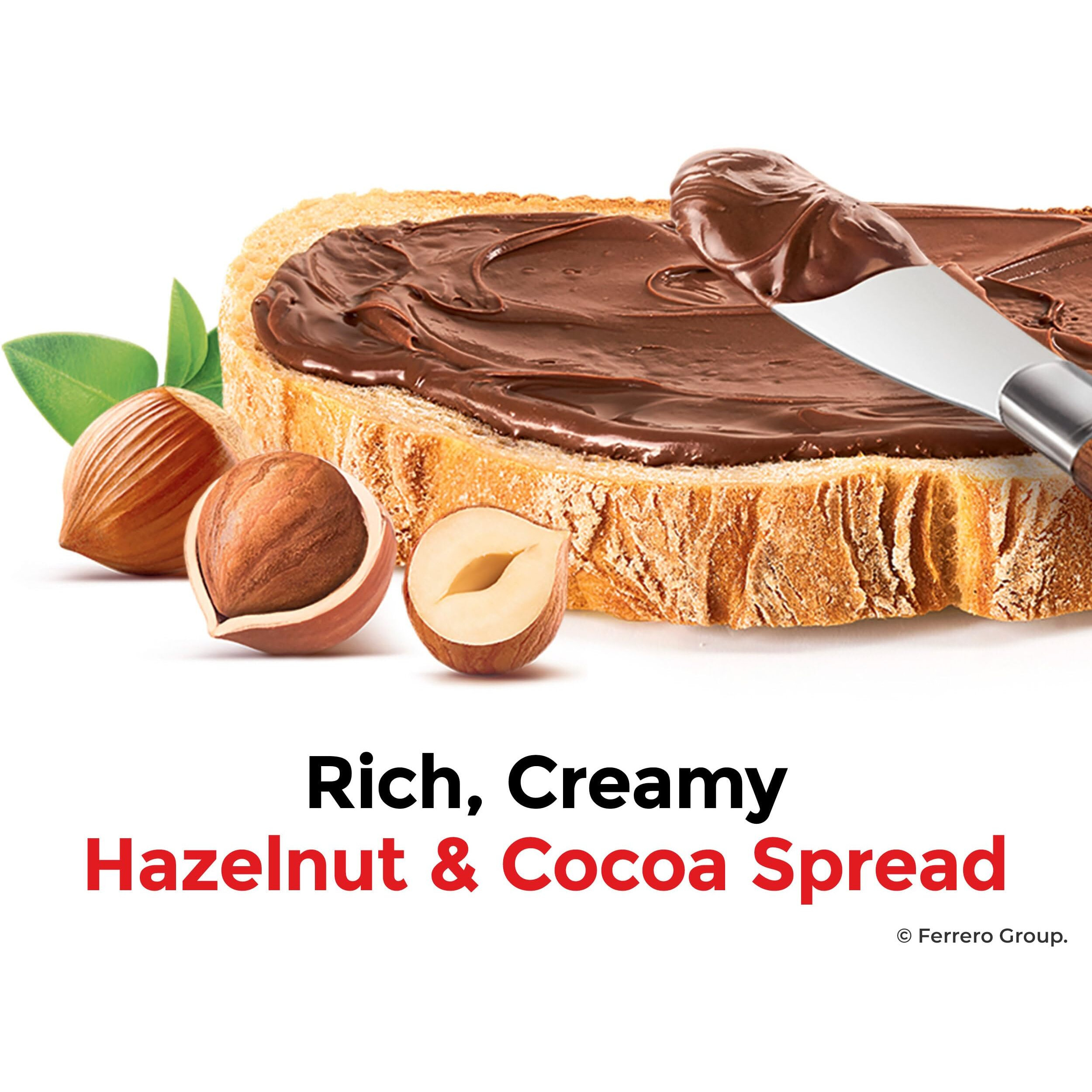 Nutella Hazelnut Spread With Cocoa For Breakfast, 26.5 Oz Jar