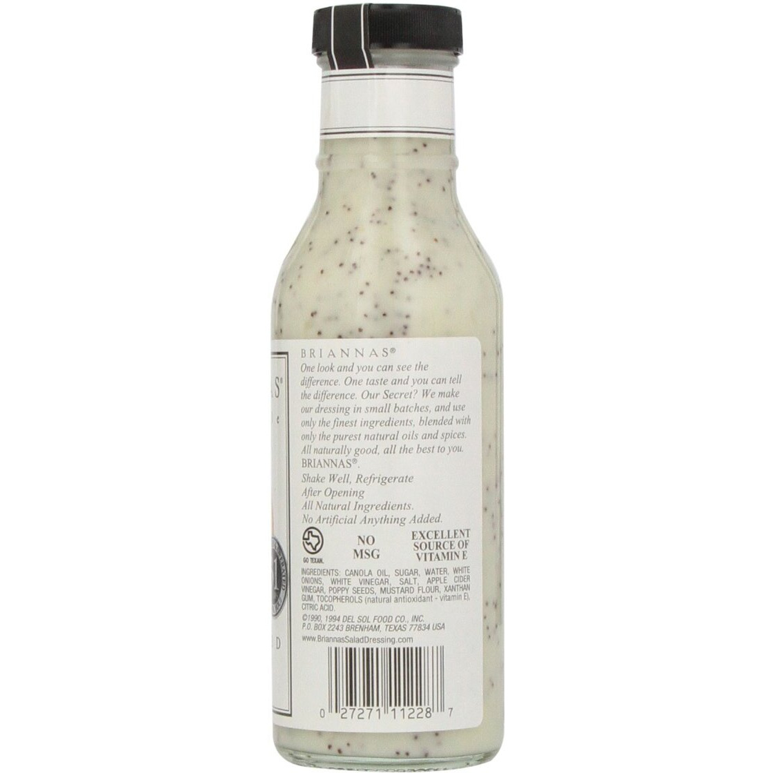 Brianna's Poppy Seed Dressing, 12-Ounce Bottles (Pack Of 6)