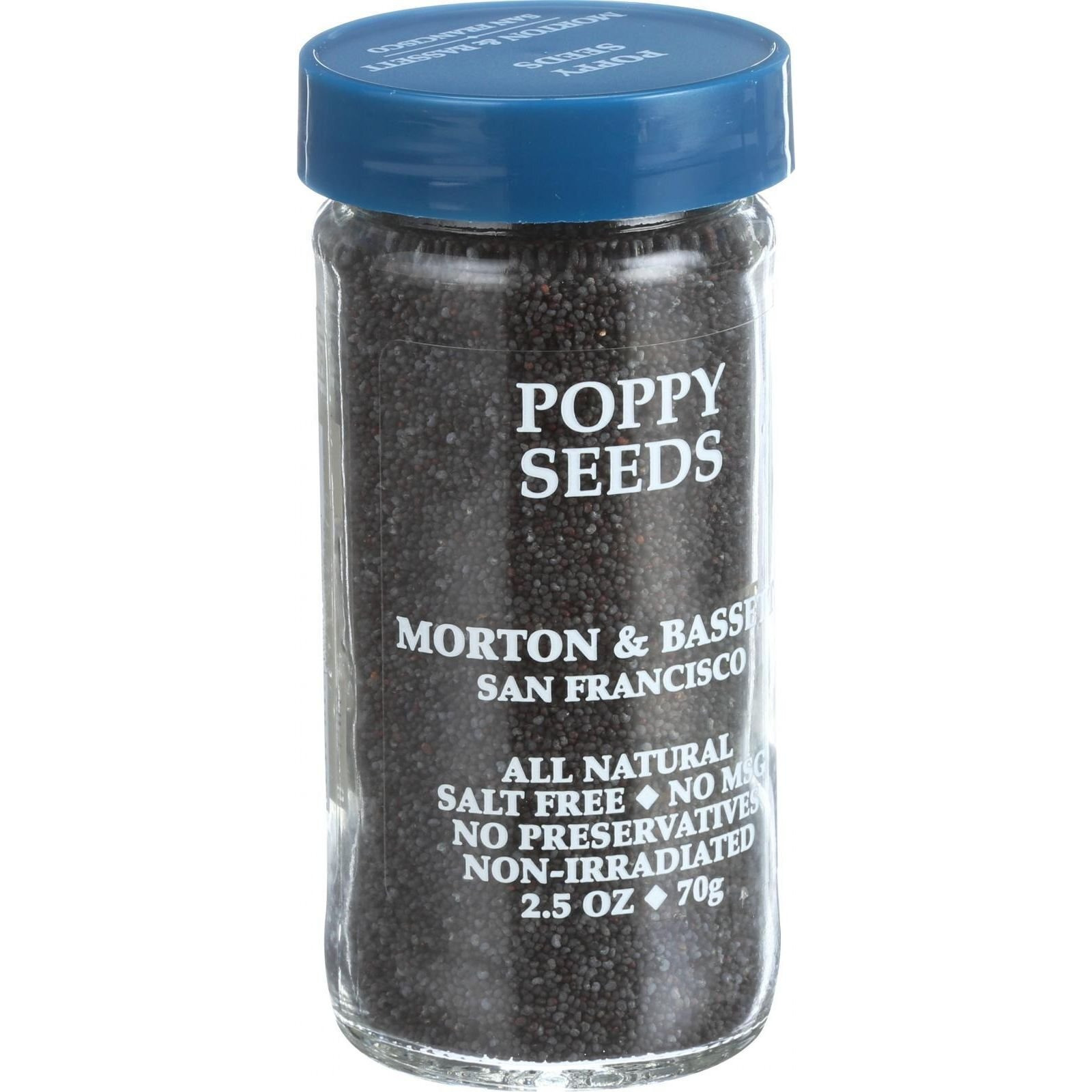 Morton & Bassett Poppy Seed, 2.5-Ounce Jar