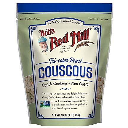 Bobs Red Mill Couscous Pearl Tri-Color, 16 Oz