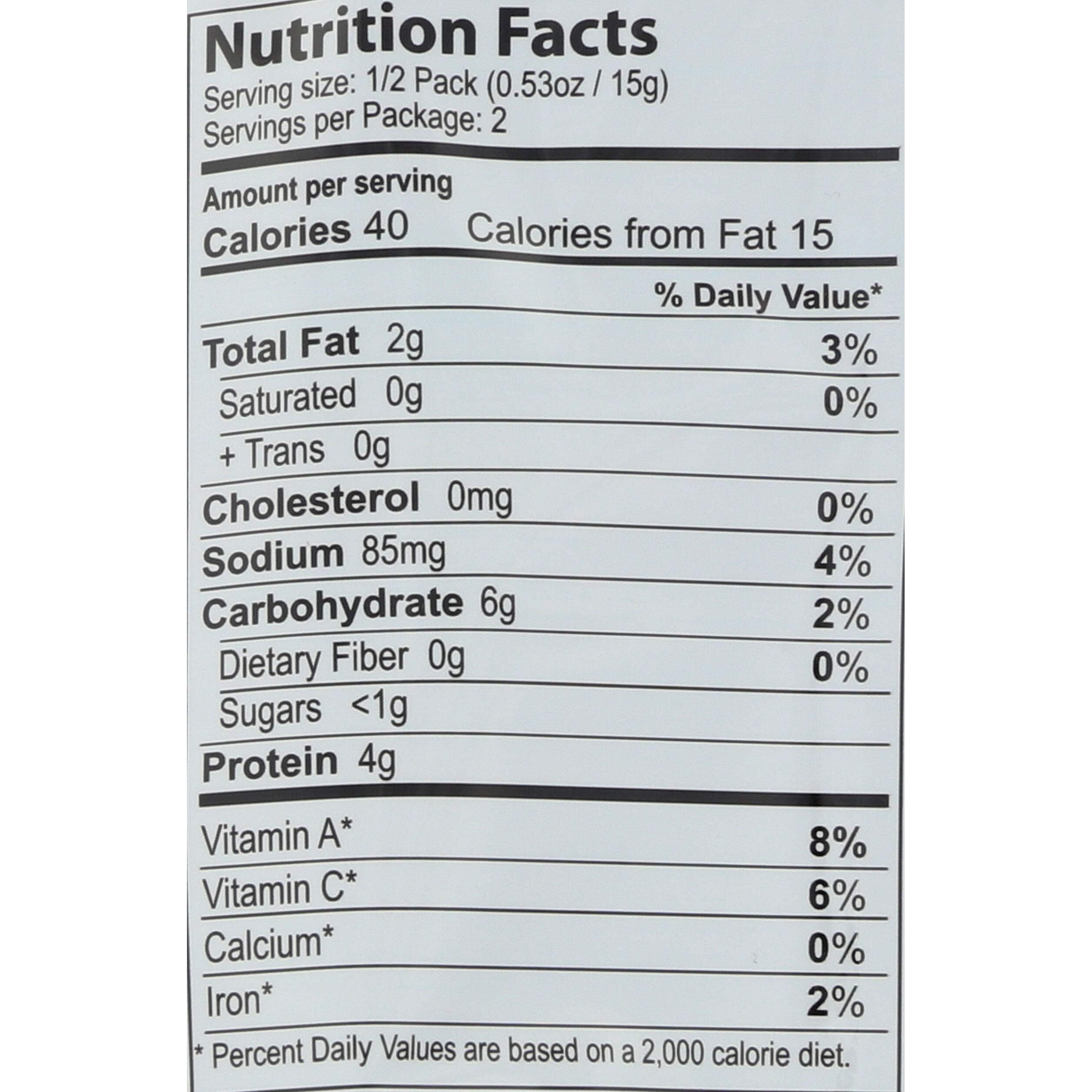 Seasnax Chomperz Crunchy Original Seaweed Chips, 1 Ounce -- 8 Per Case.