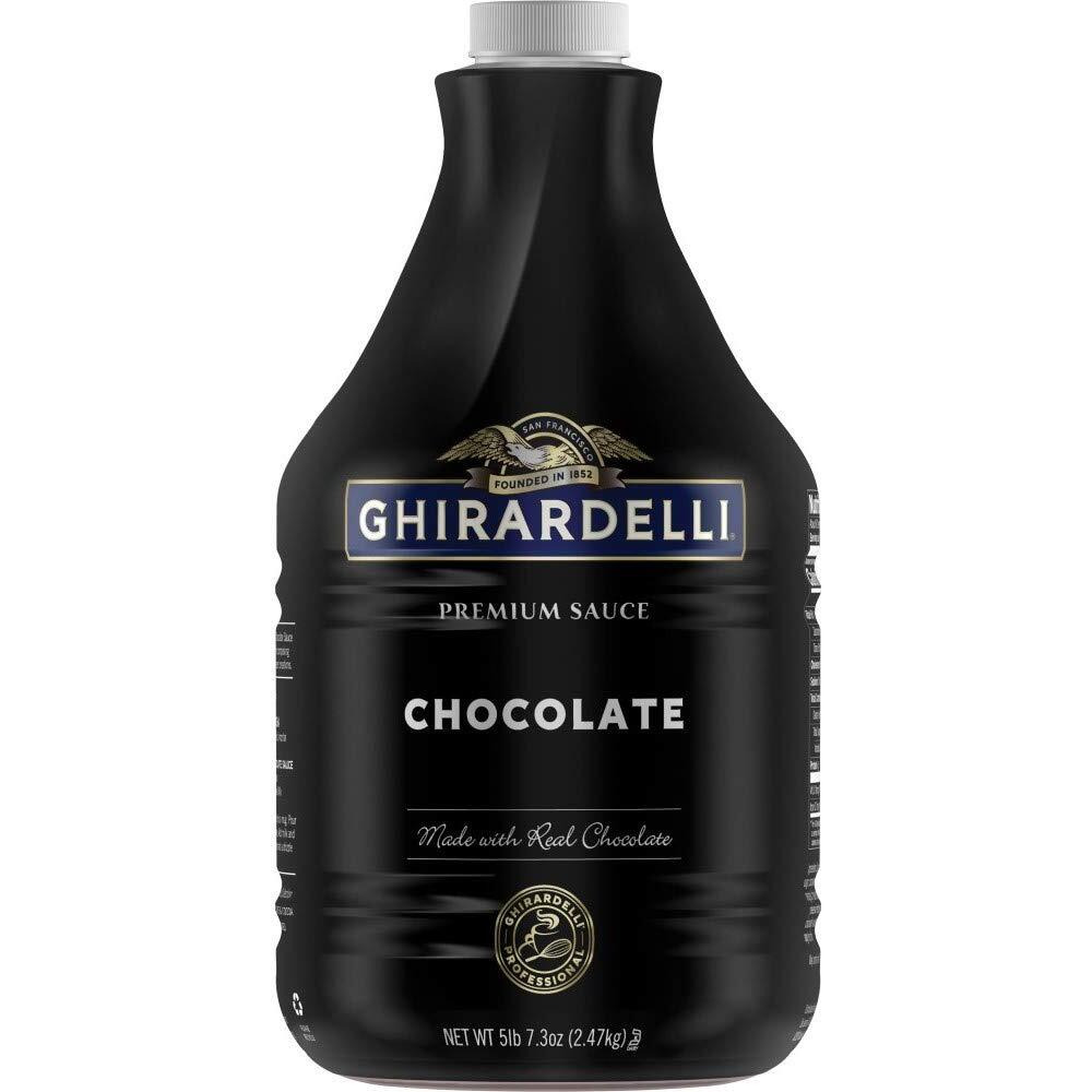 Ghirardelli Premium Sauce Chocolate Net Wt 5Lb 7.3Oz