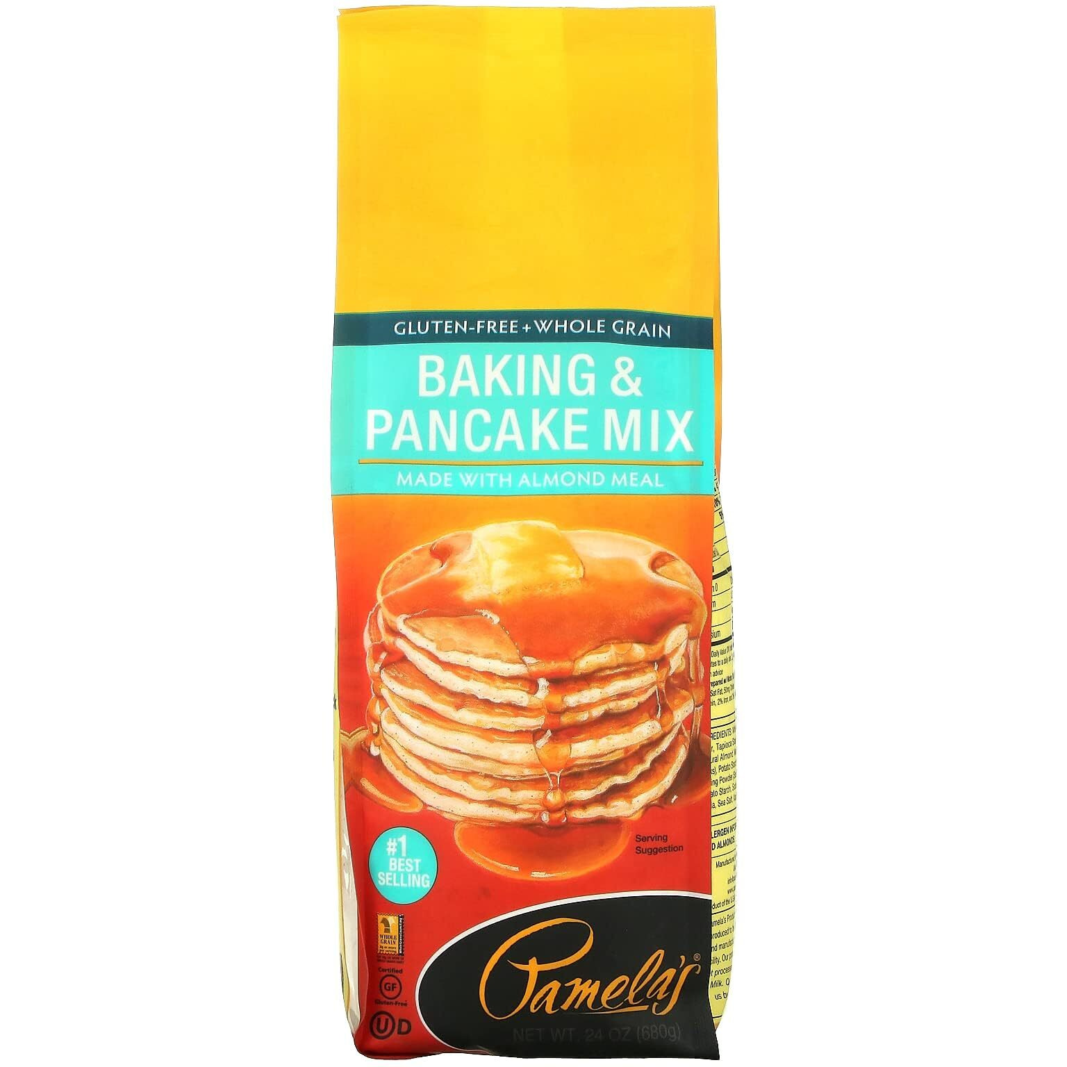 Pamela's Products Gluten And Wheat Free Baking And Pancake Mix -- 24 Oz
