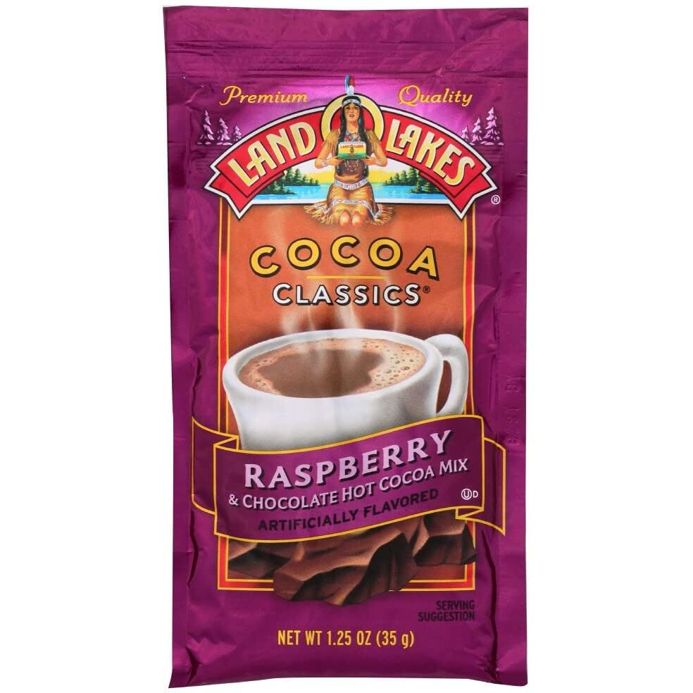 Land O' Lakes Raspberry Cocoa Mix - 1.25 Oz - 12 Pk
