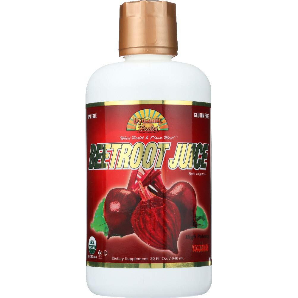 Dynamic Health 32 Ounce (2 Pack) Beetroot Juice