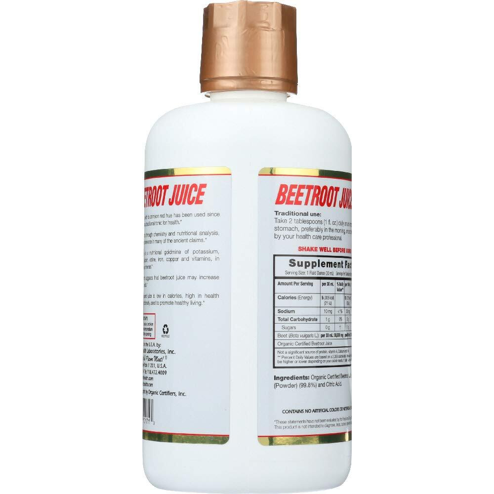 Dynamic Health 32 Ounce (2 Pack) Beetroot Juice