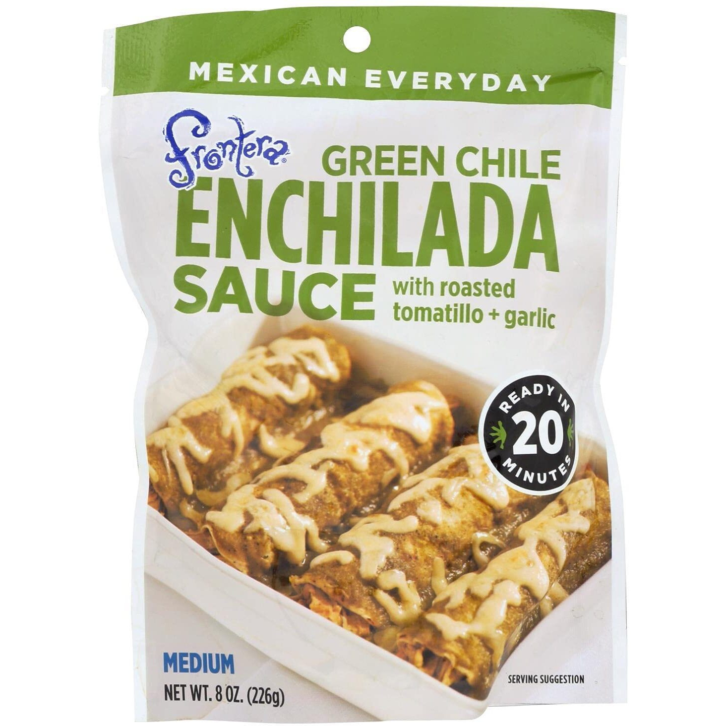 Frontera Foods Green Chile Enchilada Sauce - Green Chile - Case Of 6-8 Oz.6