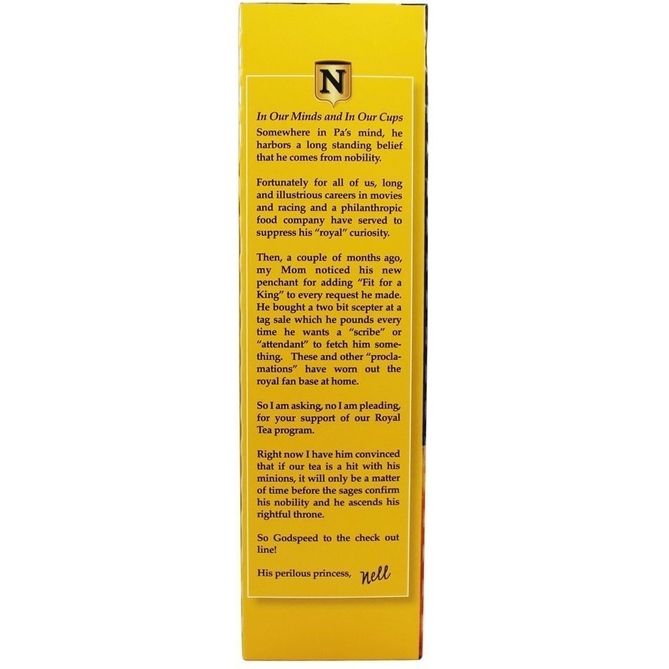 Organic Black Tea Family Size