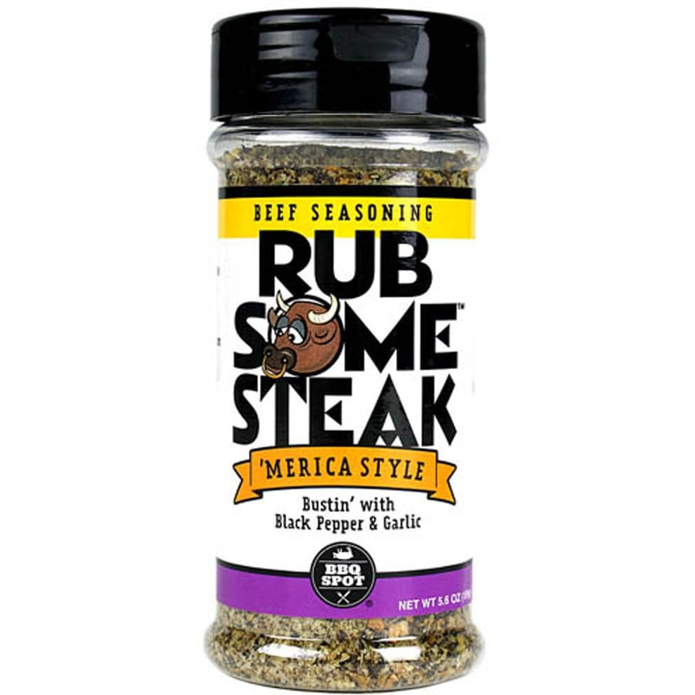 Bbq Spot Rub Some Steak Black Pepper And Garlic Seasoning Rub 5.3 Ounce