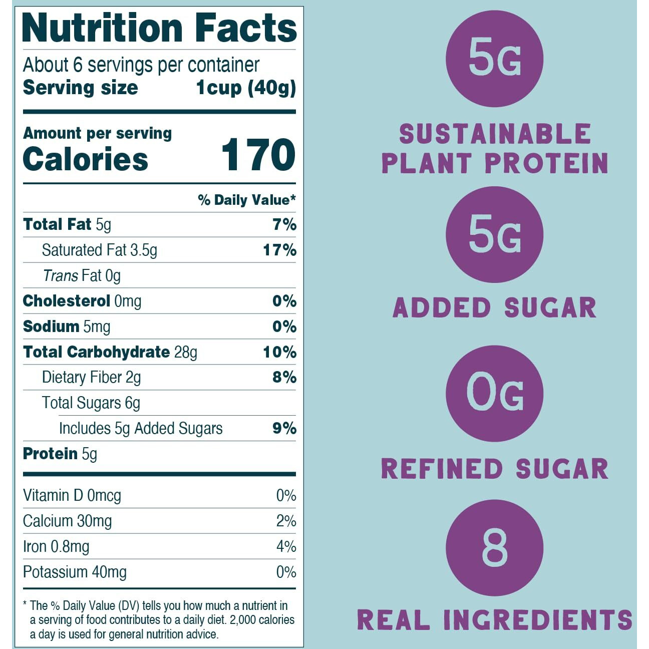 Seven Sundays Sunflower Cereal, Real Berry, 8 Oz Bag, Grain & Gluten Free, 5G Upcycled Protein, 0G Refined Sugar, Crunchy Fruity Snack