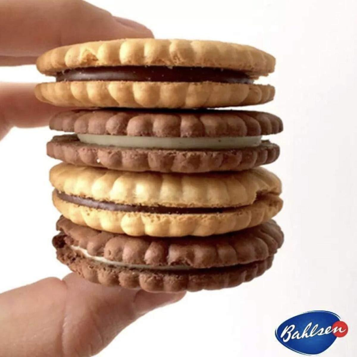 Bahlsen Hit Chocolate Filled Sandwich Cookies (12 Pack) - Crisp Golden Biscuit Filled With Cocoa Creme - 12 Boxes