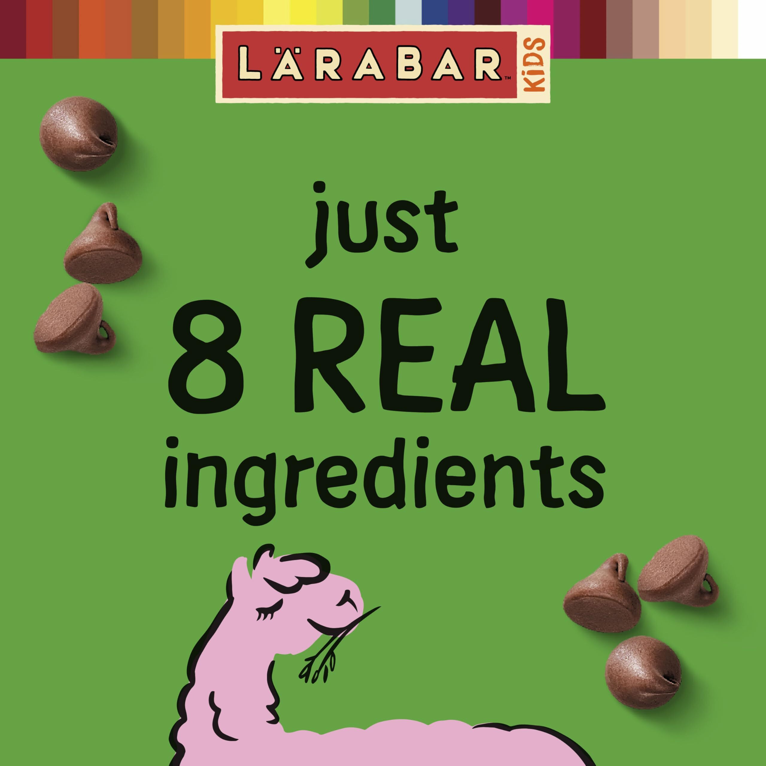 Larabar Kids, Bakes Chocolate Chip Cookie, Gluten Free Snack Bars, 6 Ct, 5.76 Oz
