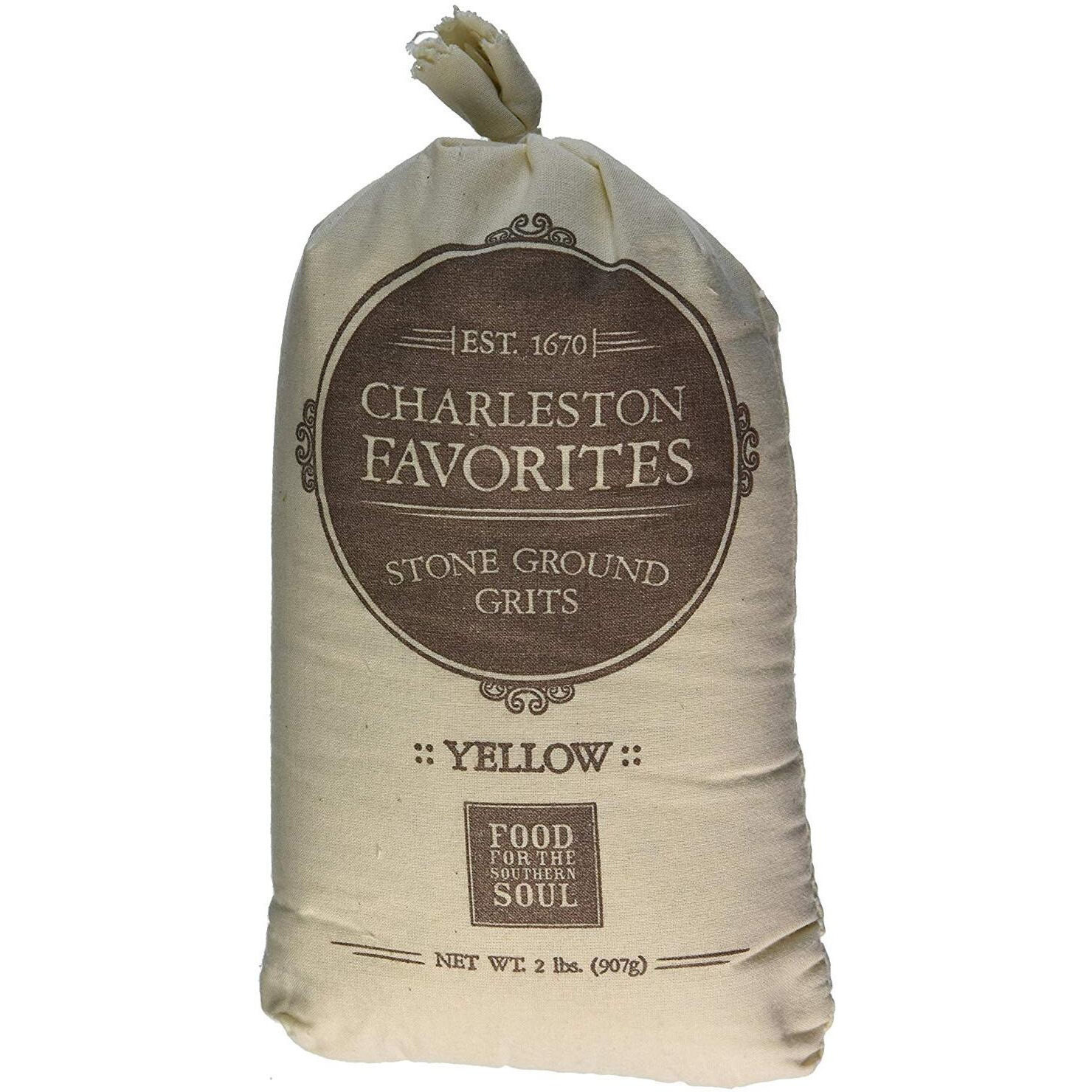 Charleston Favorites Stone Ground Grits - Yellow 2 Lbs