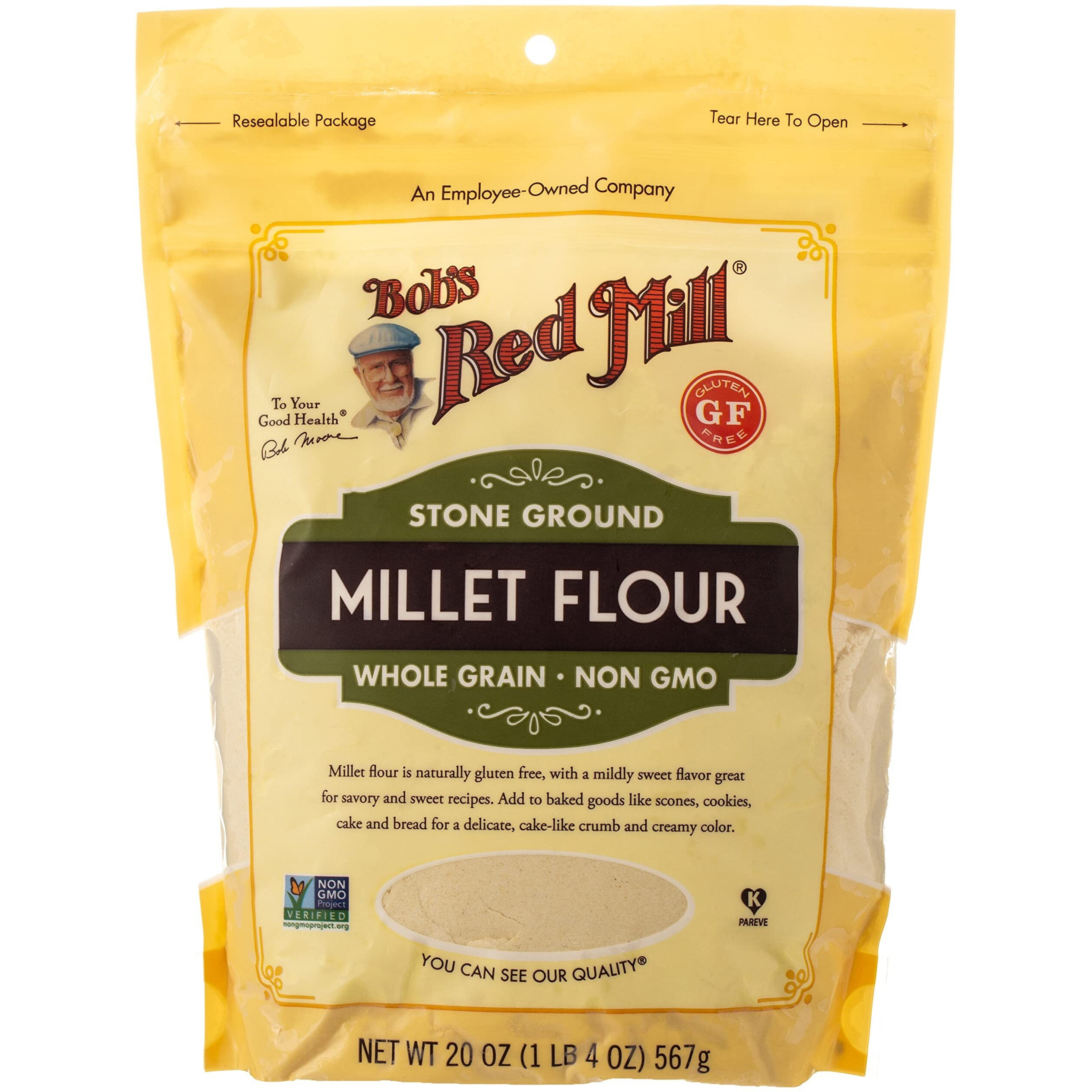 Bob's Red Mill Millet Flour, 20-Ounce (Pack Of 1)