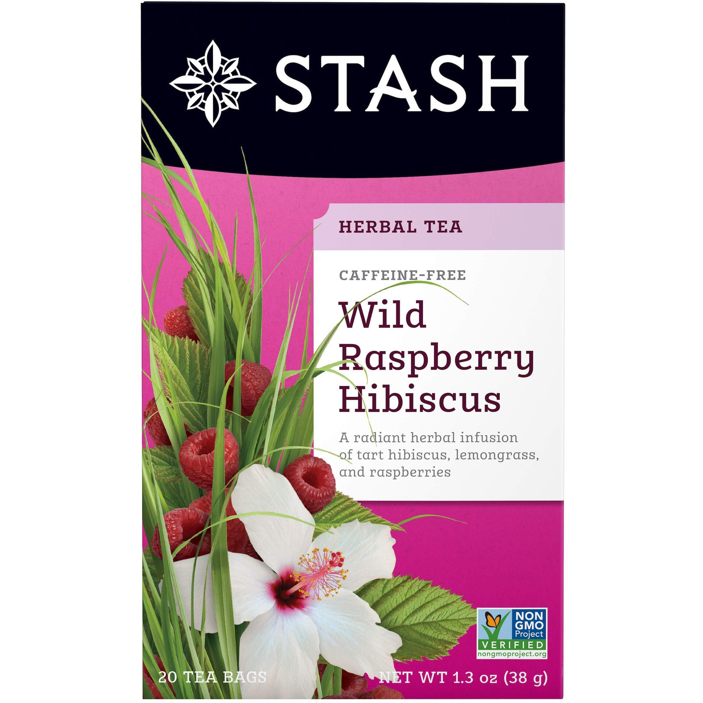 Stash Tea Wild Raspberry Hibiscus (Pack Of 3)