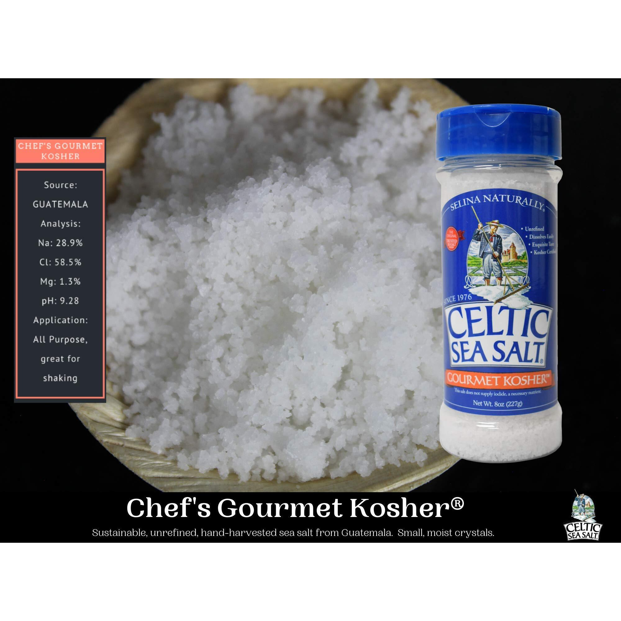 Celtic Sea Salt Gourmet Kosher, 16 Ounce
