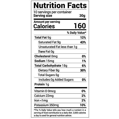 Nuco Certified Organic Grain And Gluten Free Coconut Crunch Cereal, 1 Box, 10.58 Oz