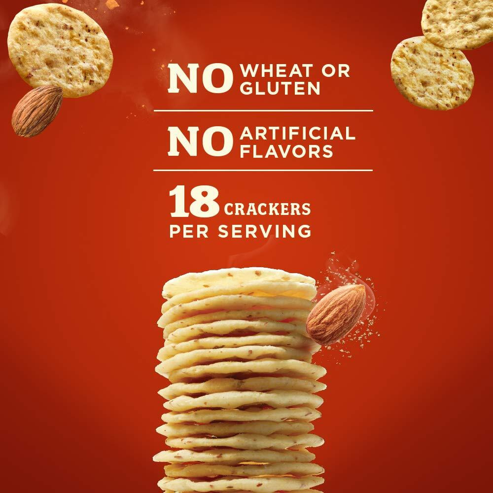 Blue Diamond Almonds Nut-Thins Cracker Crisps, Smokehouse, 4.25 Ounce (Pack Of 12)
