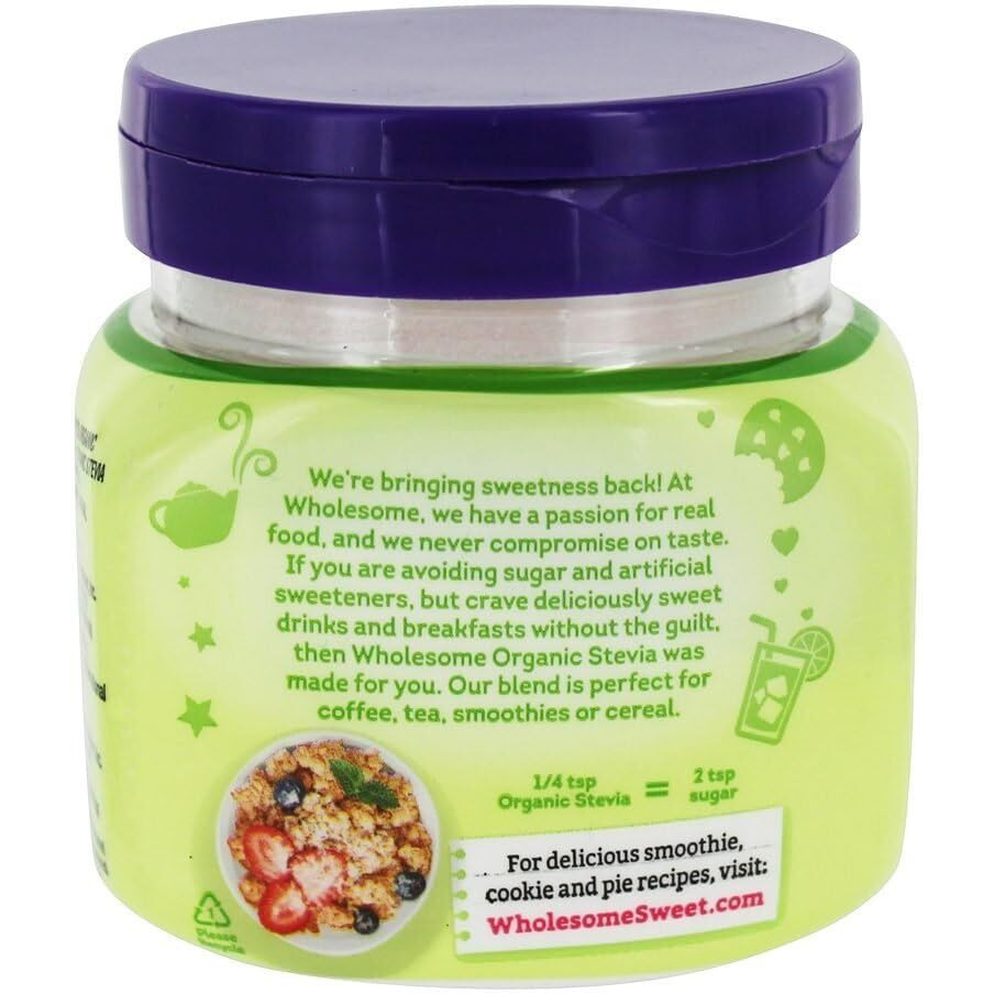 Wholesome Mindfully Delicious Organic Stevia Spoonable Sweetener, 6 Ounce (Pack Of 6)