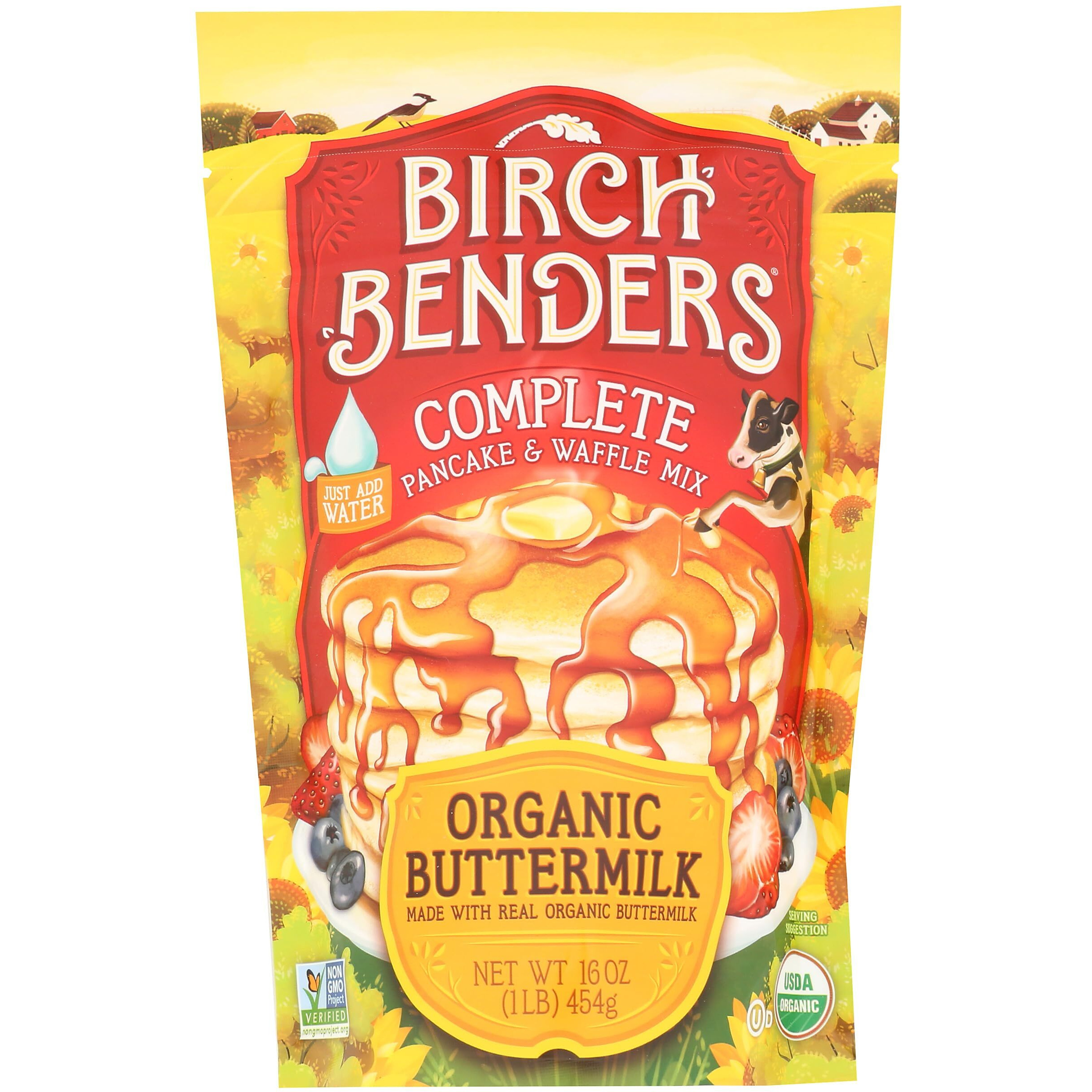 Birch Benders Organic Buttermilk Pancake And Waffle Mix, 16 Oz