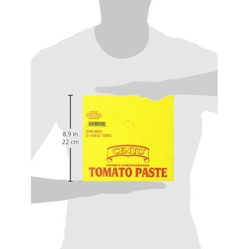 Cento Tomato Paste, 4.56-Ounce Tube (Pack Of 12)