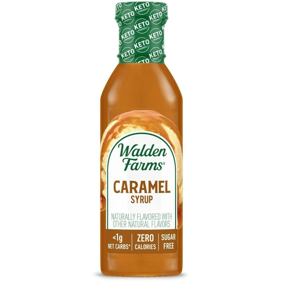 Walden Farms Caramel Syrup, 12 Oz Bottle