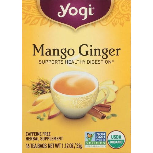 Yogi Tea, Mango Ginger, 16 Ct