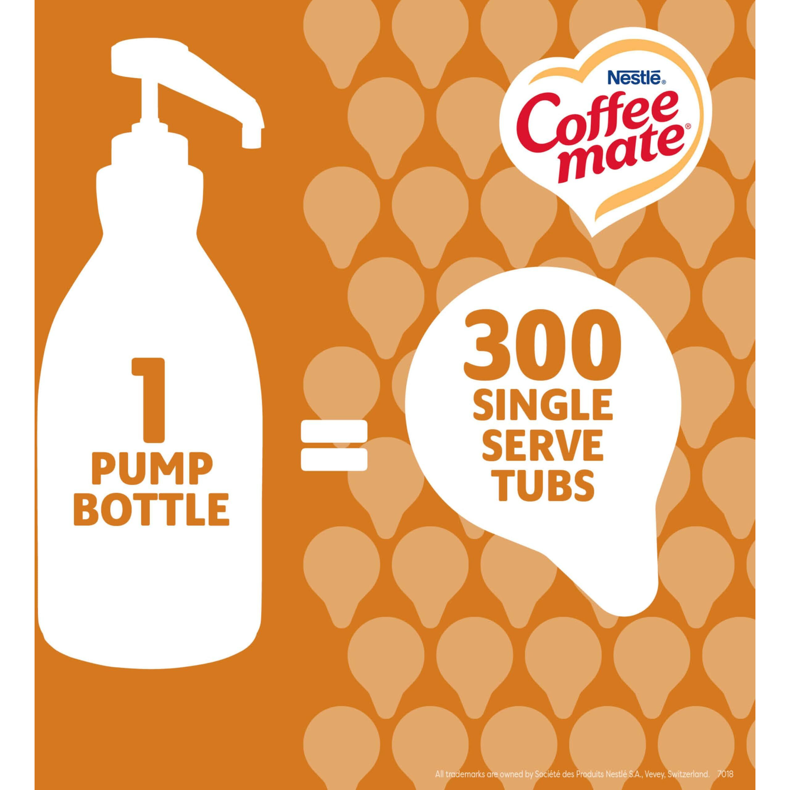 Nestle Coffee Mate Coffee Creamer, Salted Caramel Chocolate, Concentrated Liquid Pump Bottle, Non Dairy, No Refrigeration, 50.7 Oz (Pack Of 2)