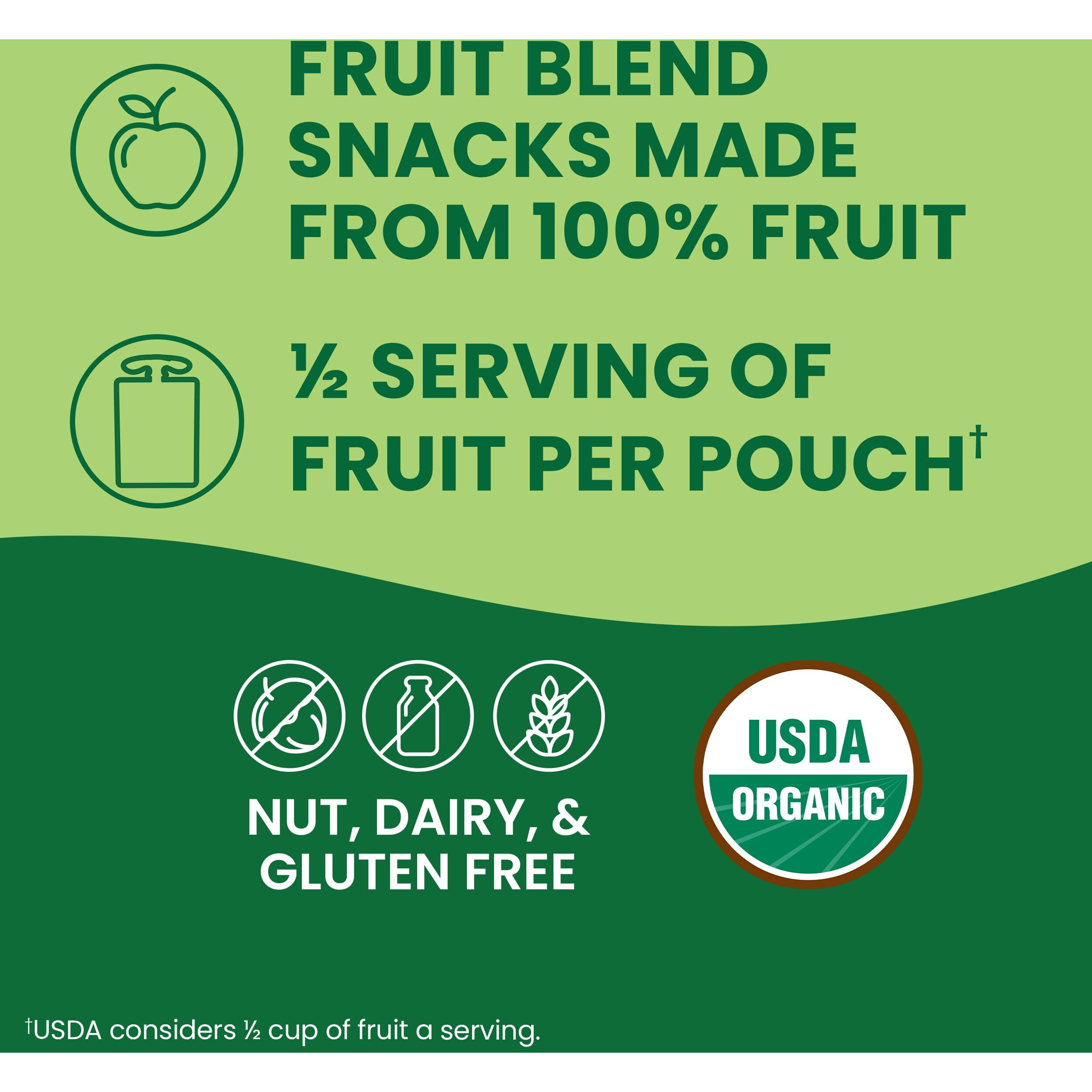 Gogo Squeez Organic Applesauce And Fruit Puree, Apple Apple, 3.2 Oz (Pack Of 12), Unsweetened Organic Fruit Snacks For Kids, Gluten Free, Nut Free And Dairy Free, Recloseable Cap, Bpa Free Pouches